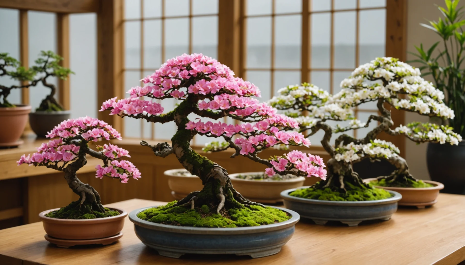 bonsai à fleurs