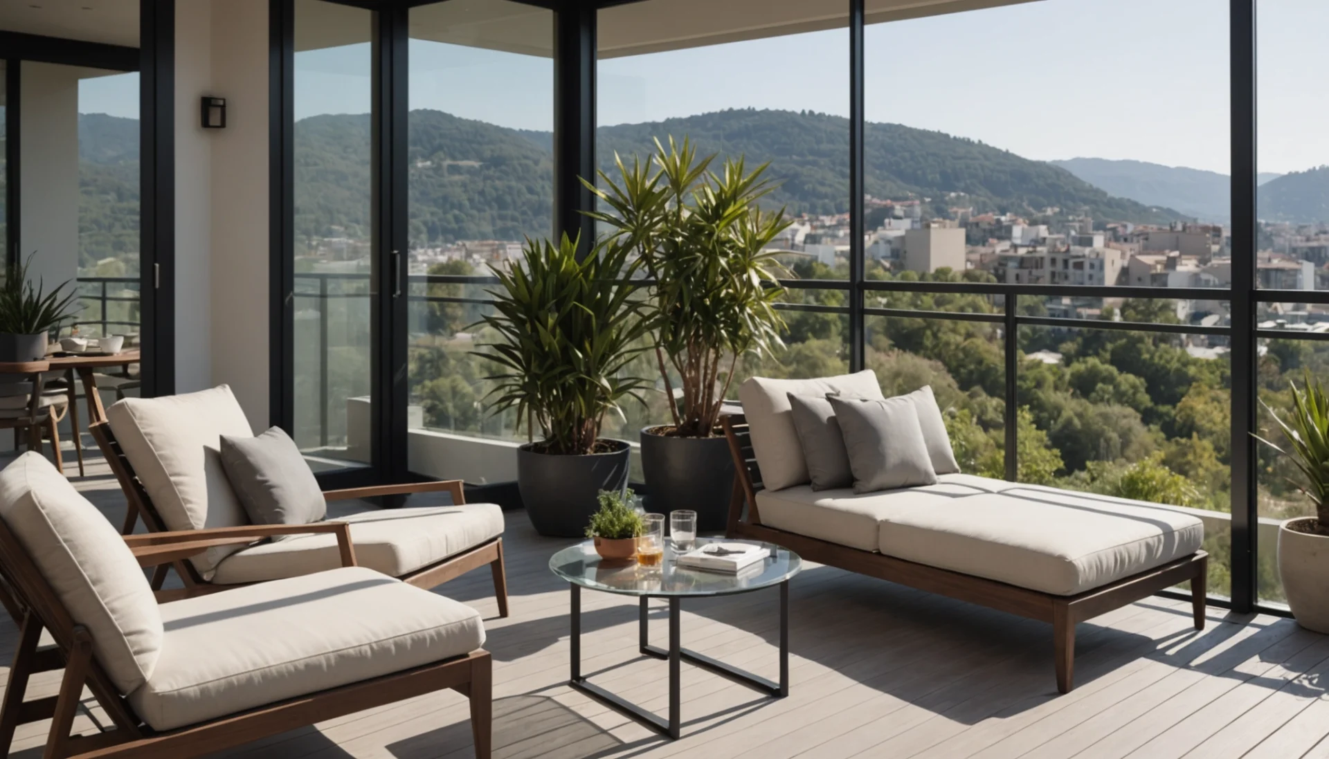 pare-vue en plexiglas pour balcon