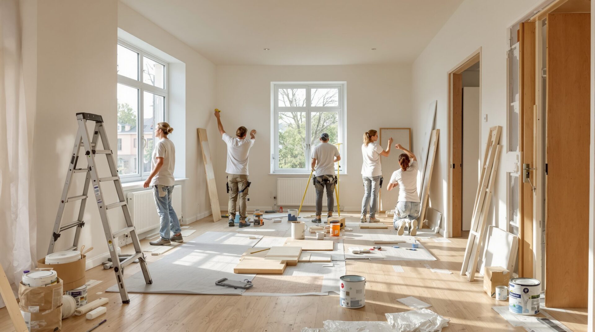 combien de temps pour rénover un appartement