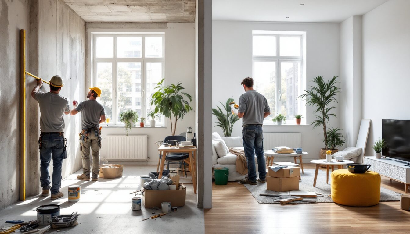 combien de temps pour rénover un appartement