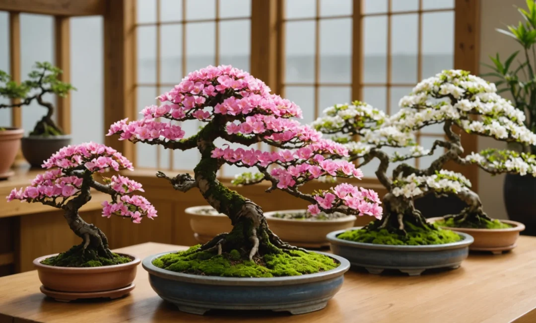 bonsai à fleurs