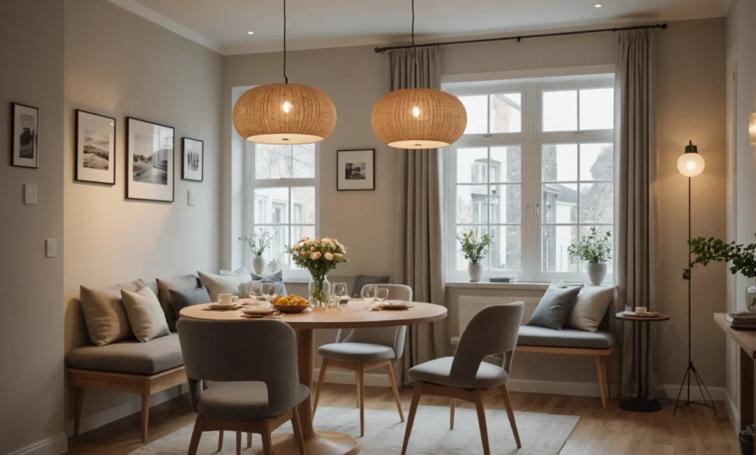 idées pour aménager une petite salle à manger