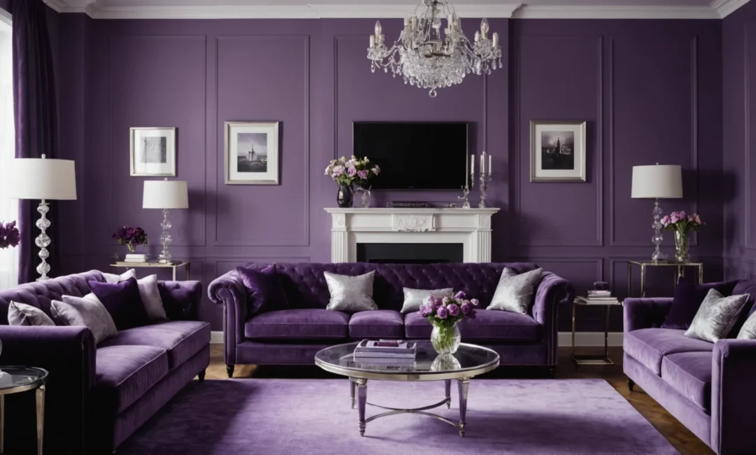 rose violet couleur