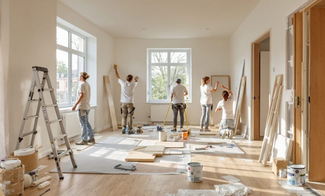 combien de temps pour rénover un appartement